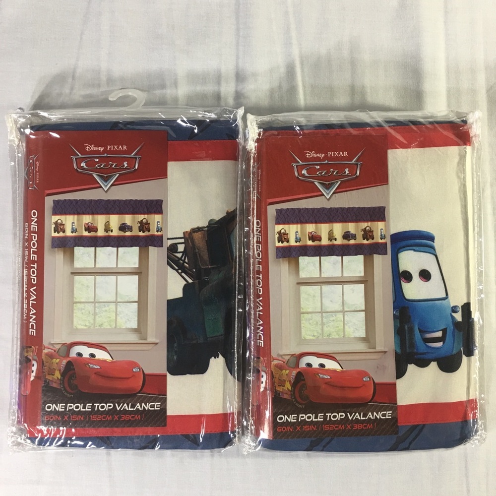 Disney Cars Valance 60x15 Bundle
